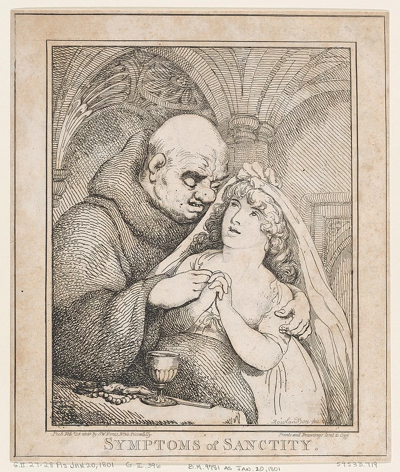 Thomas Rowlandson-148-Sintomi di santità